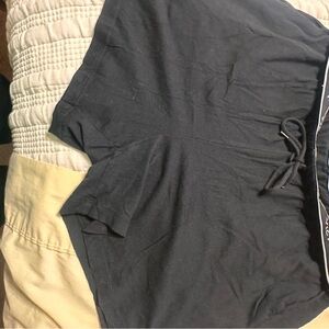 Black Drawstring Victoria secret Shorts with pockets! Size medium